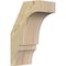 Ekena Millwork 4"W x 6"D x 10"H Balboa Rough Sawn Knee Brace, Douglas Fir BRC04X06X10BOA00RDF - alternate 1